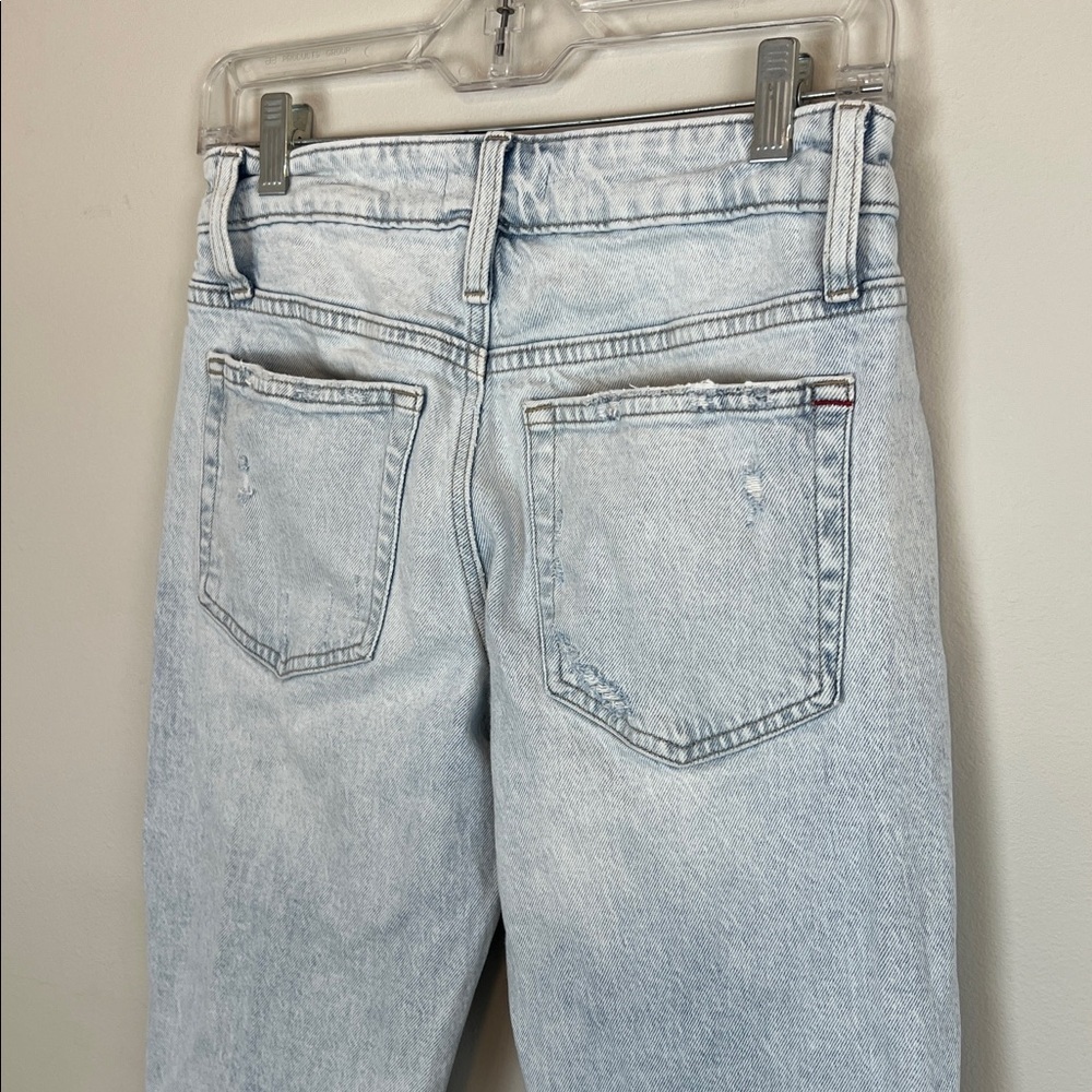 Edgely women’s 4 jeans mid rise cropped distressed relaxed boyfriend - Picture 16 of 16